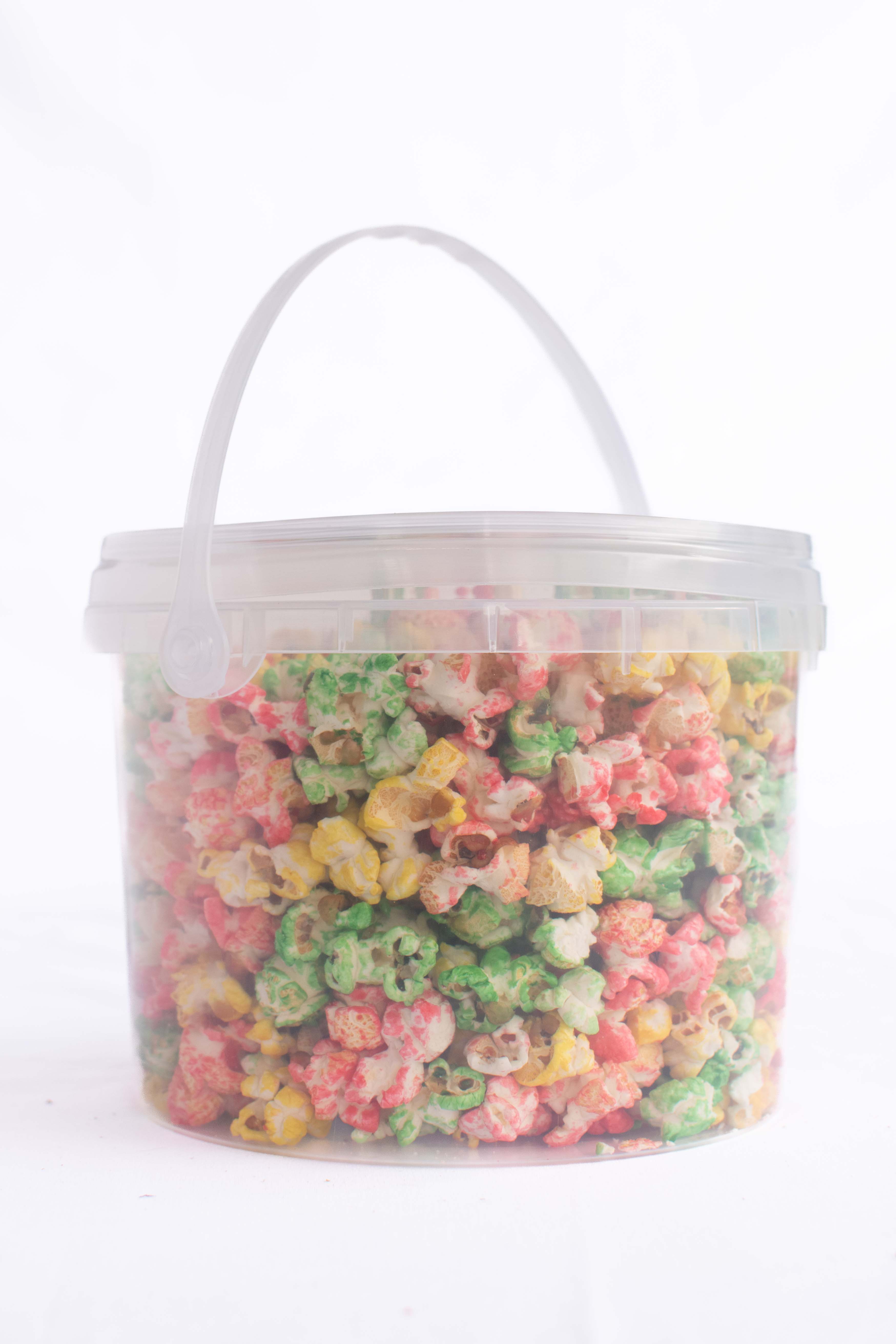 Popcorn sucrées en couleur seau 240g Trevi – Image 4