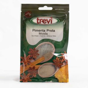 Épices en sachet de Poivre noir moulu Trevi 30g