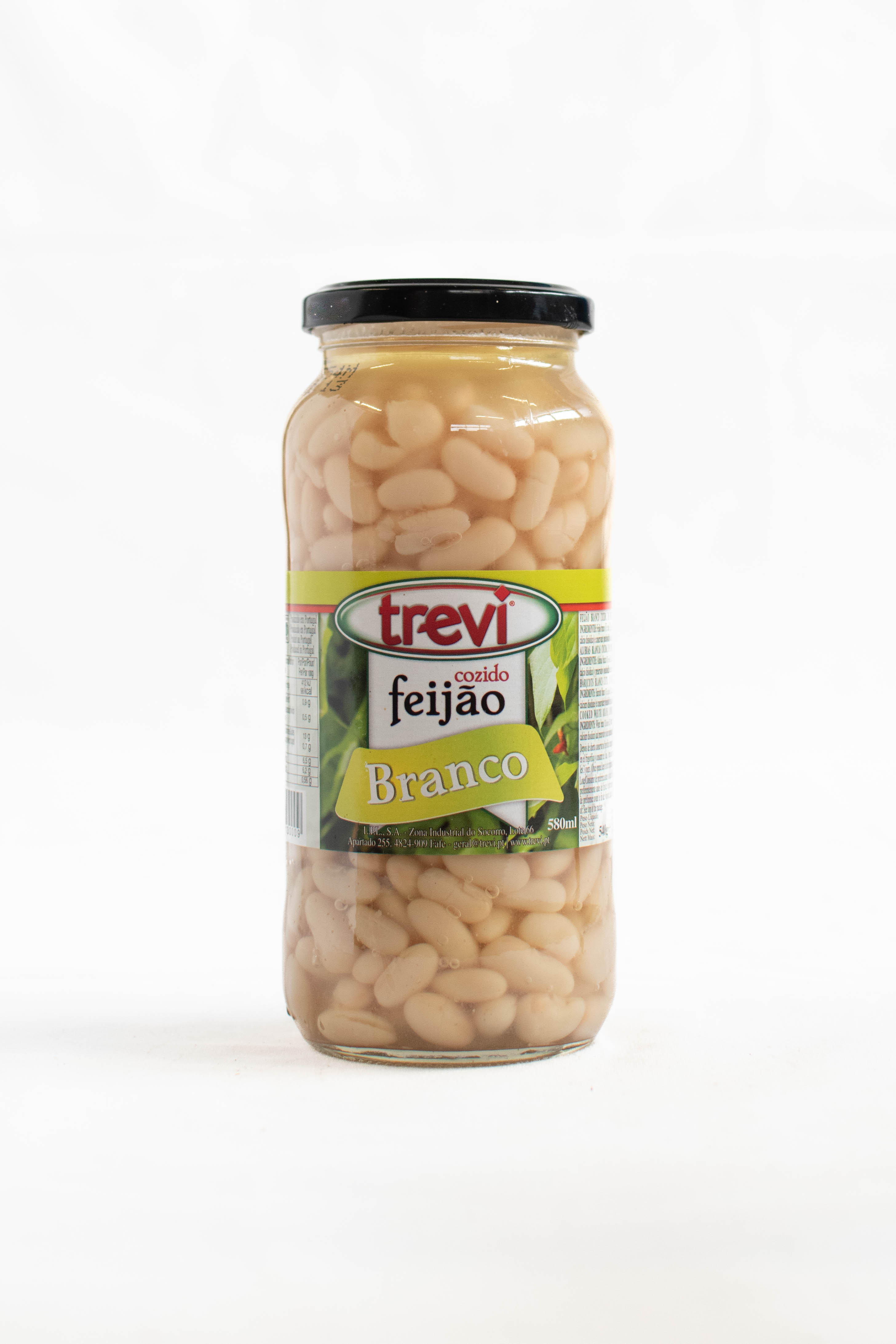 Haricots Blancs Cuits Bouteille Trevi 540g