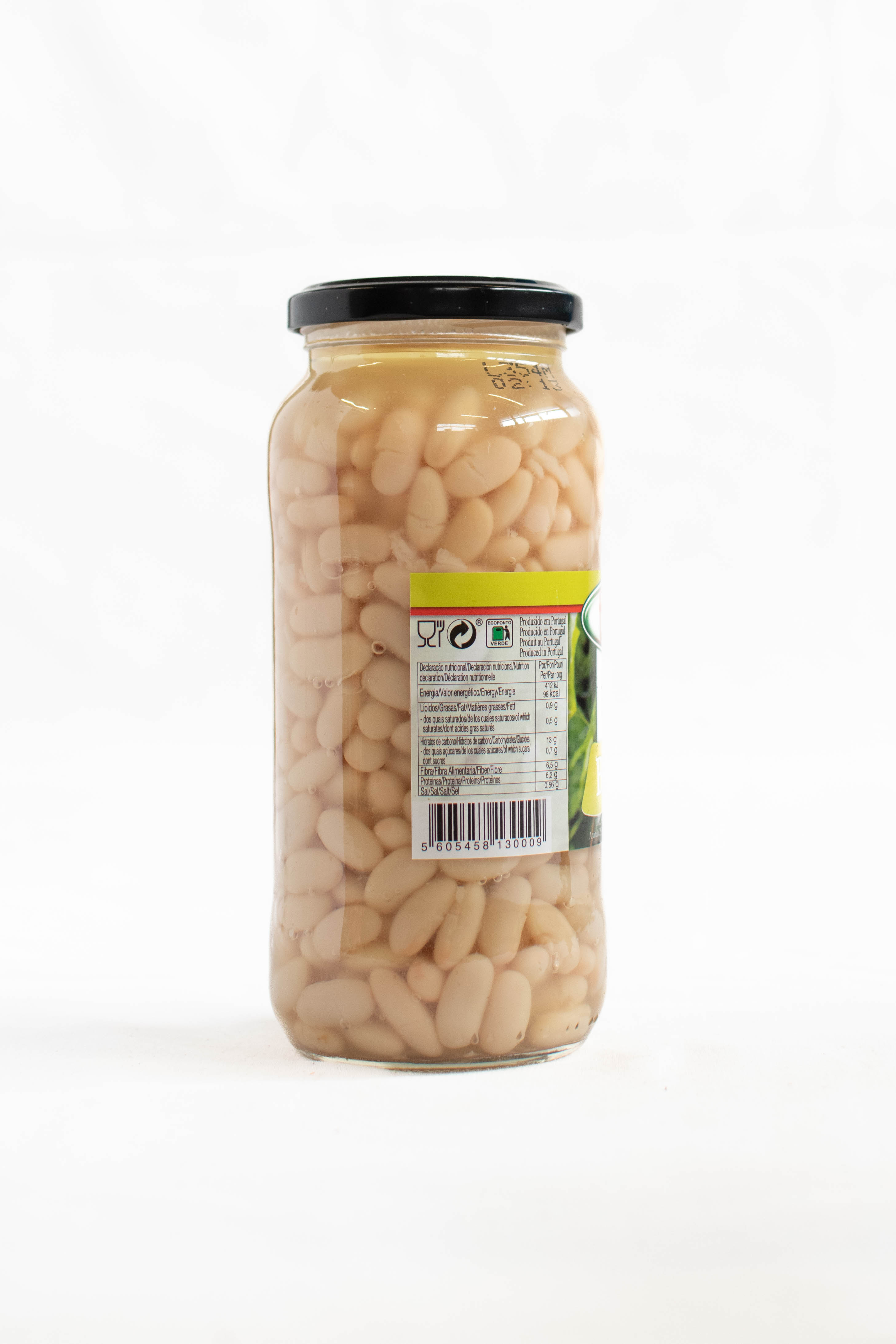 Haricots Blancs Cuits Bouteille Trevi 540g – Image 2