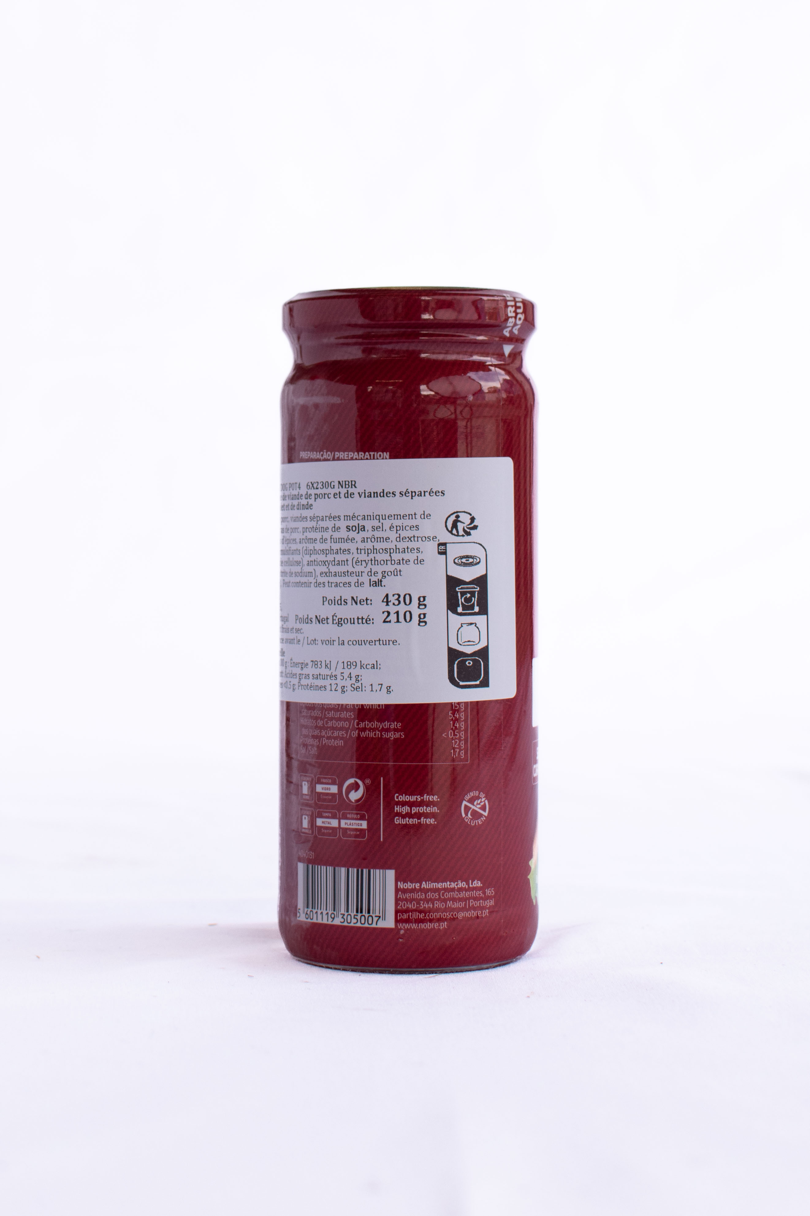 Saucisses de porc hotdog 4 uni 430g – Image 3