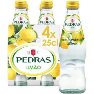 Pedras Salgadas - Eau Gazeuse Citronnée et thé vert 4x25cl