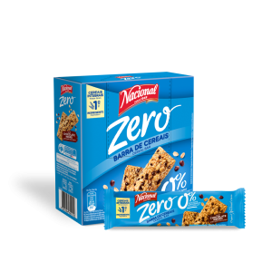 Barre de cereal et chocolat noir zero % Nacional 6x23g
