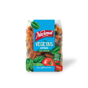 Fusilli "Espirais" de légumes - Nacional 500g