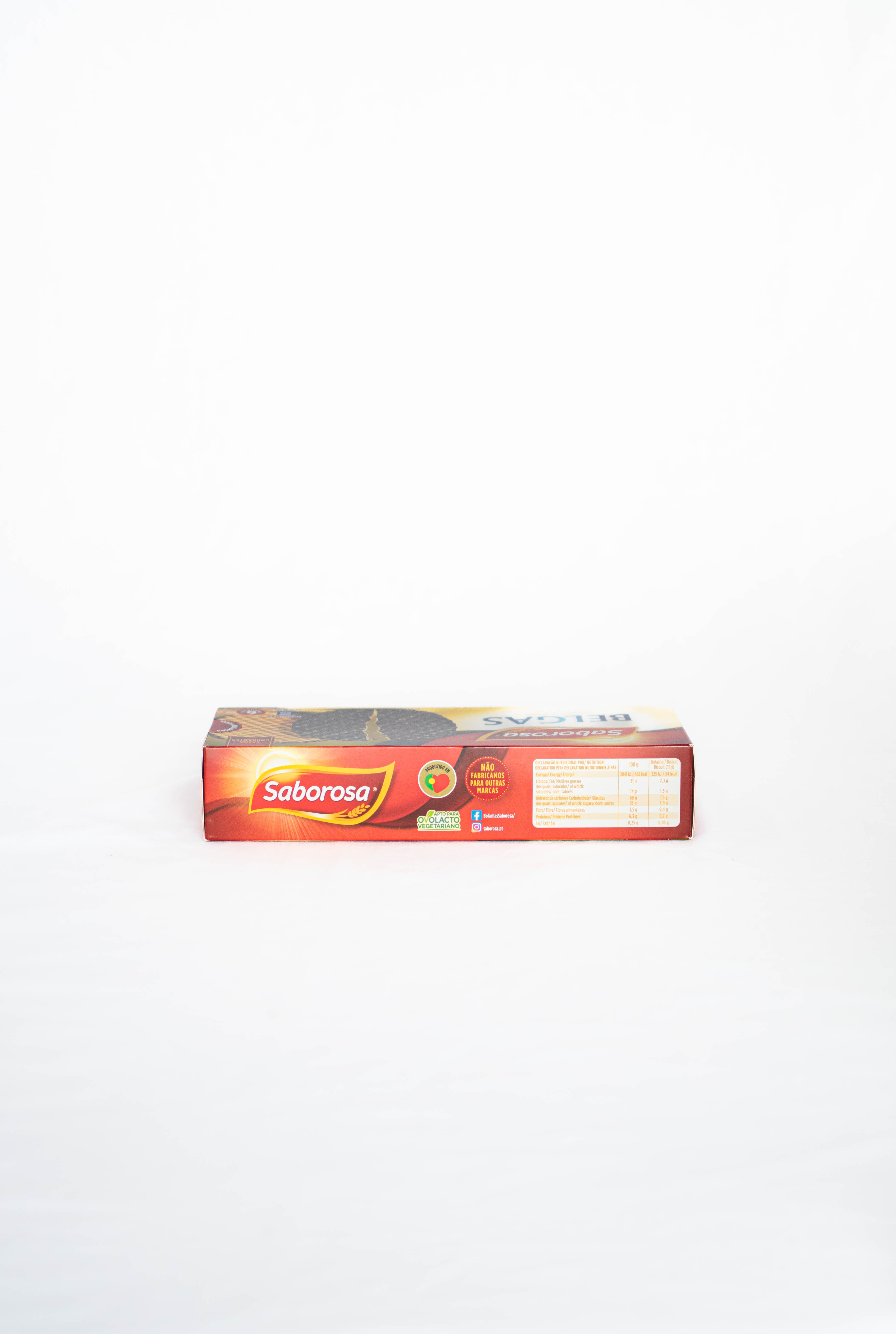 Biscuits Belgas Saborosa chocolat 198g – Image 3