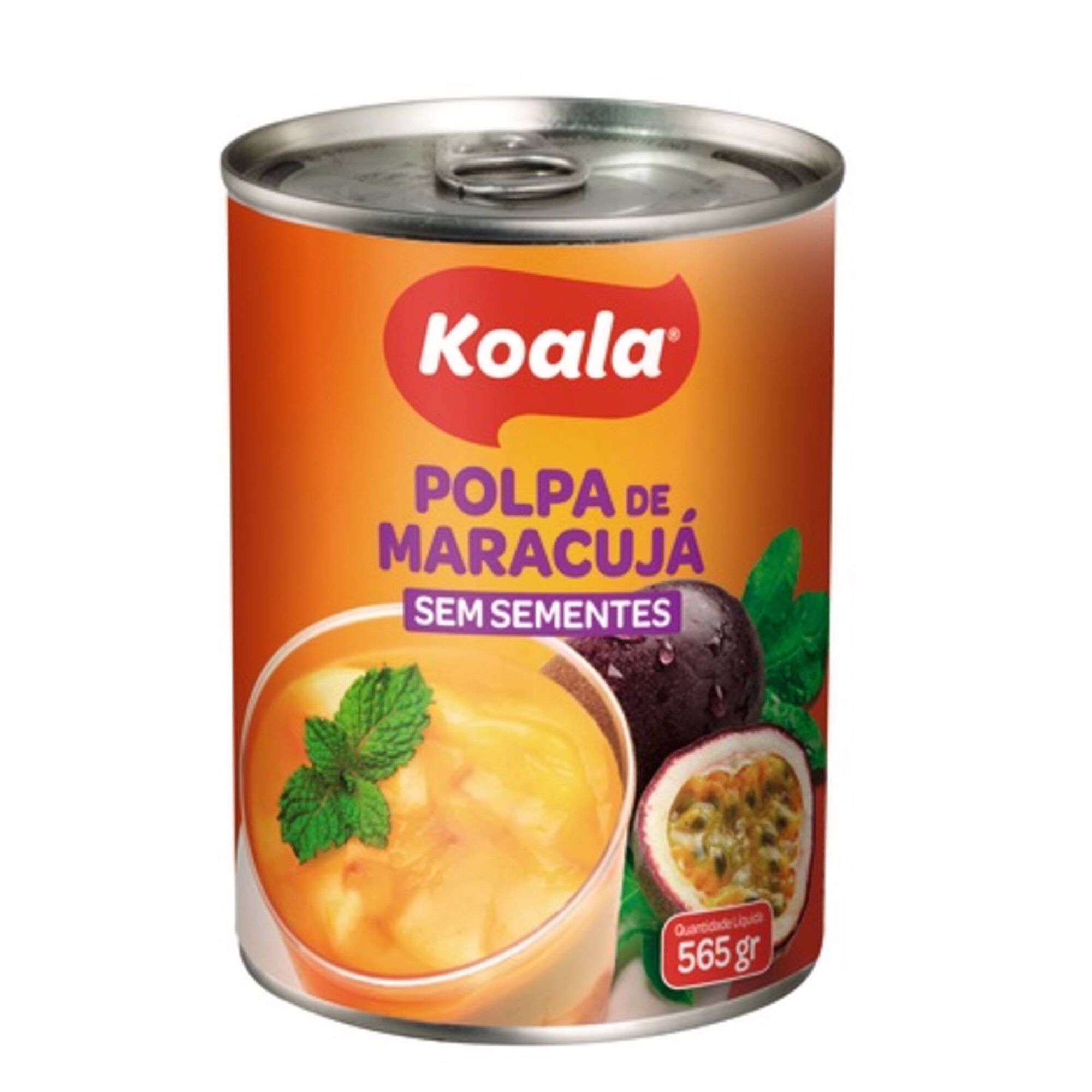 Pulpe de fruit de la passion sans graines Koala 565g