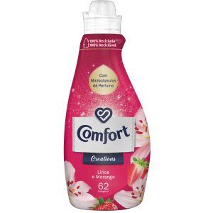 Assouplissant Comfort Essence Créations Lys et Fraise 76 doses