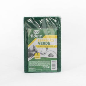 Éponge verte UP Home 3 unités