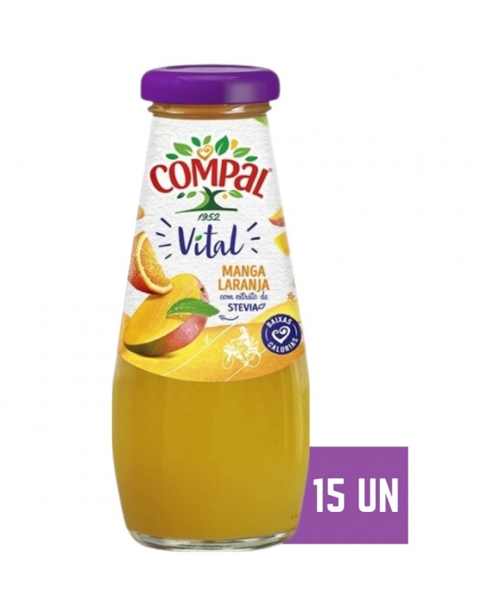 Compal Vital Mangue Orange 200ml x 15uni