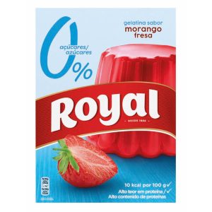 Gélatine de fraise en Poudre Royal Light 10 Kcal 31g