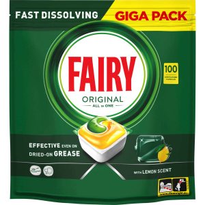 Fairy pastilles lave vaisselle citron 18+11