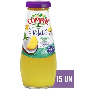 Compal Vital Ananas et Noix de coco 200ml x 15uni