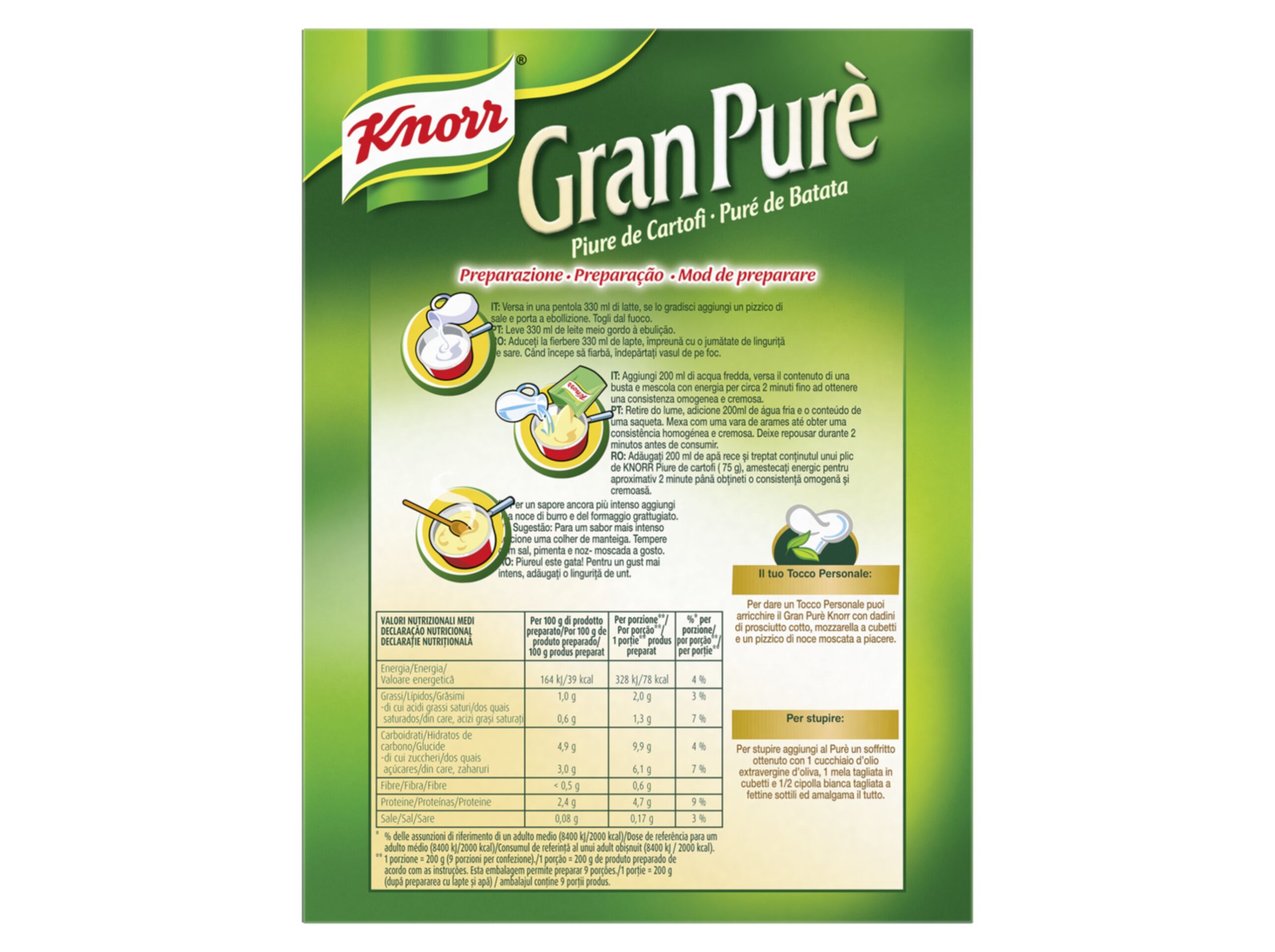 Puré de Pomme de Terre Knorr 225g – Image 2