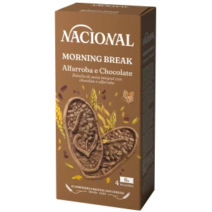 Biscuits Morning Break Alfarroba et Chocolat Nacional 300g
