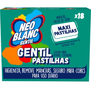 Javel Neo Blanc Gentil pastilles 18uni