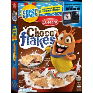 Biscuits céréales choco flakes cuetara 500g