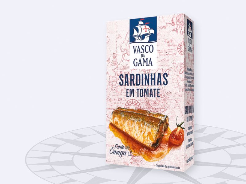 Conserve de Sardine en Tomate Vasco da Gama 120g