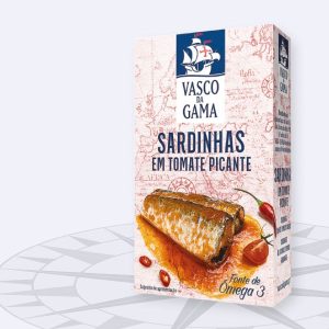 Conserve de Sardine en Tomate épicé Vasco da Gama 120g