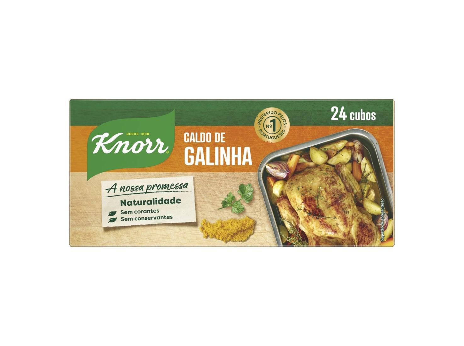 Knorr caldo de galinha - soupe de poulet - 24 cubes
