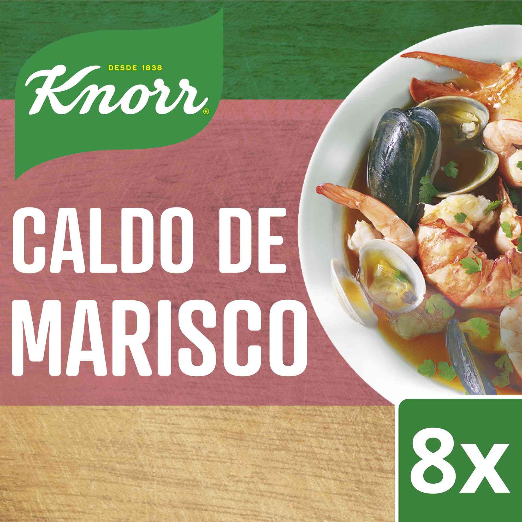 Knorr caldo de marisco - bouillon de fruits de mer - 8 cubes – Image 4