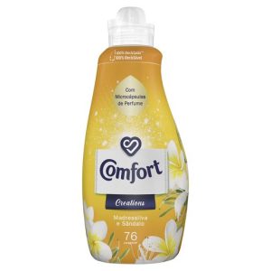 Assouplissant comfort créations Chèvrefeuille et Santal ‘’Madressilva e Sândalo’’ 76 doses